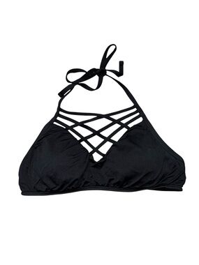 black bikini top